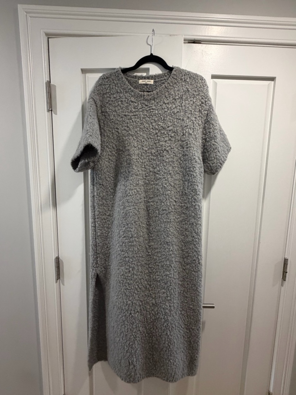 Paper Moon - ONE SIZE- Korean Brand from The Frankie Shop - Gray Knit Midi Dress